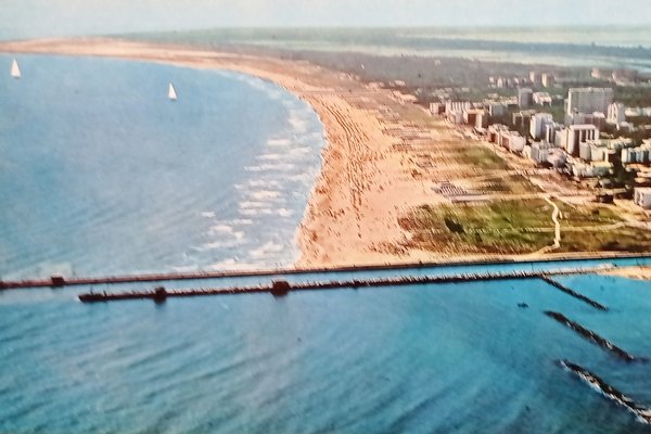 Cartolina - Lido degli Estensi - Panorama porto canale - …