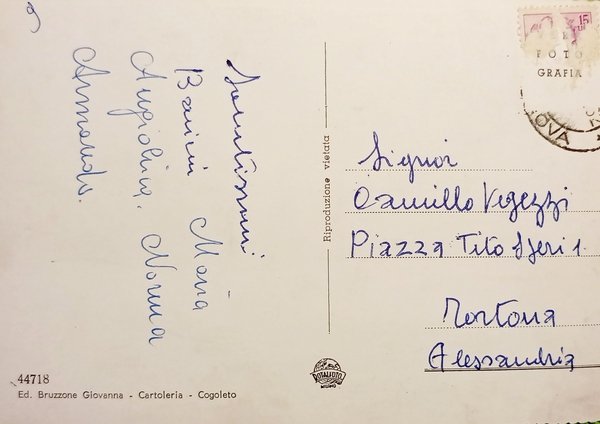 Cartolina - Ricordo - Cogoleto - Vedute diverse - 1962