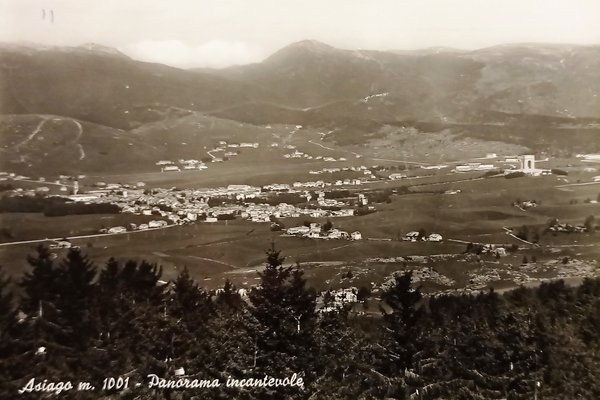 Cartolina - Asiago - Panorama incantevole - 1960 ca.
