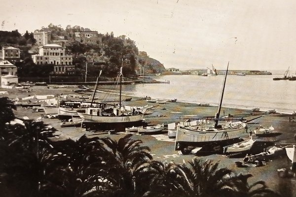 Cartolina - Sestri Levante - Spiaggia - 1966