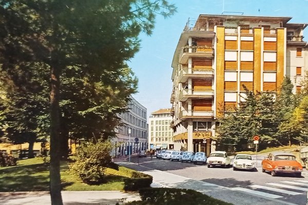 Cartolina - Treviso - Via Toniolo - 1967