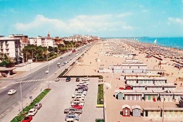 Cartolina - Rimini - Riviera di Rimini - Panorama della …
