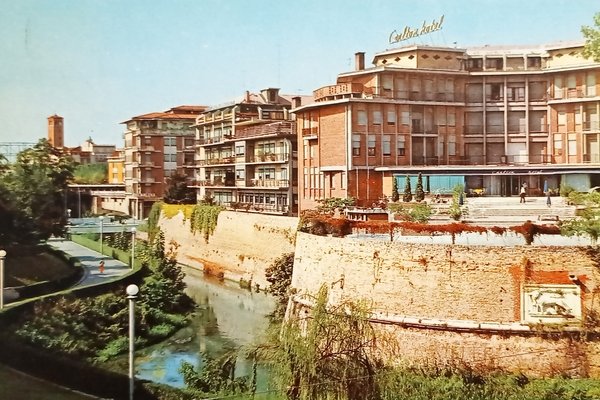 Cartolina - Treviso - Bastioni Altinia - 1969
