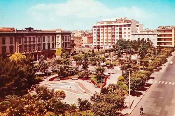 Cartolina - Foggia - Piazza M. G. Barone - 1968