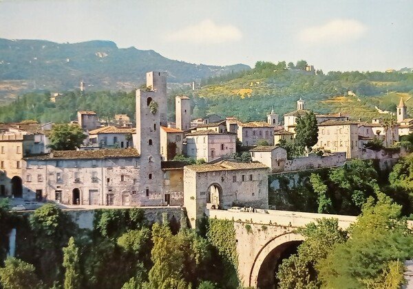 Cartolina - Ascoli Piceno - Porta Solestà e Ponte Romano …