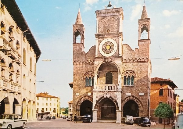 Cartolina - Pordenone - Municipio - 1963
