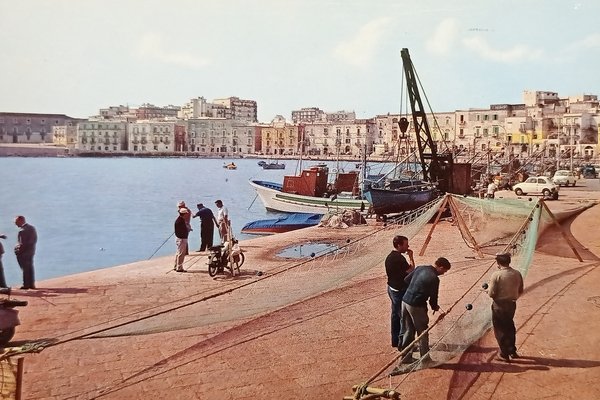 Cartolina - Trani - Il Porto - 1971