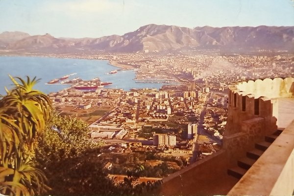 Cartolina - Palermo - Panorama - 1962