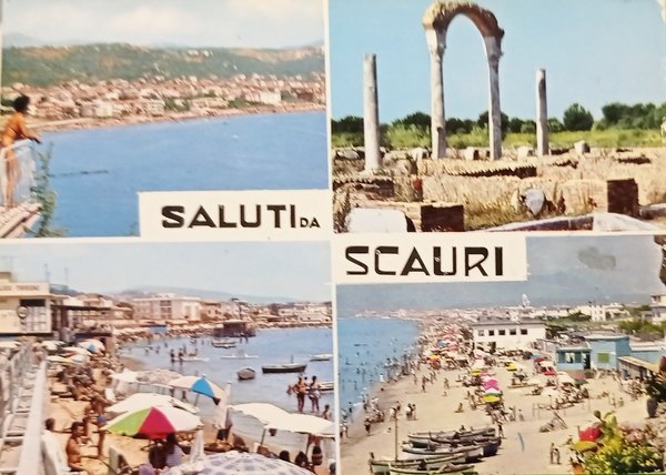 Cartolina - Saluti da Scauri ( Latina ) - 1966