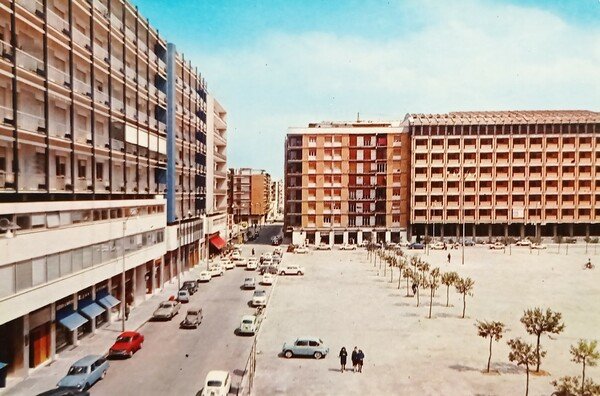 Cartolina - Lecce - Piazza Mazzini - Via Salvatore Trinchese …