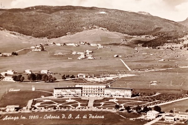 Cartolina - Asiago ( Vicenza ) - Colonia P. O. …