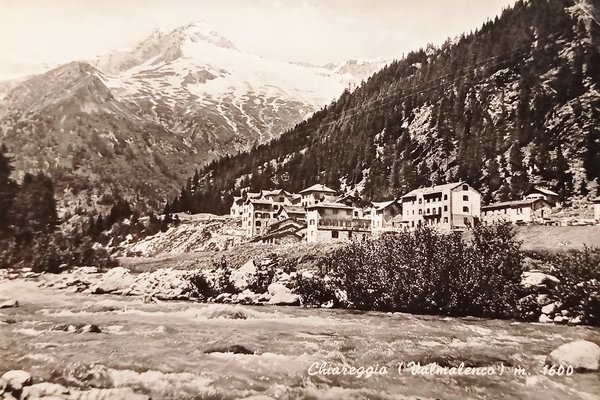 Cartolina - Chiareggio ( Valmalenco ) - 1965