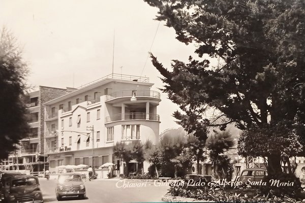 Cartolina - Chiavari - Giardini Lido e Albergo Santa Maria …