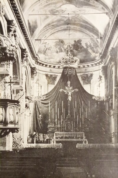 Cartolina - Lu Monferrato - Interno Chiesa S. Mario - …