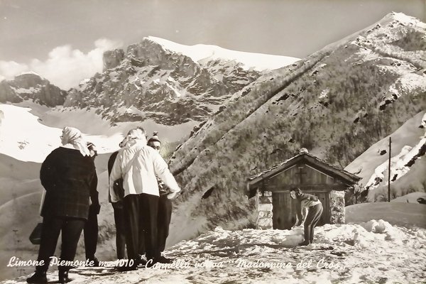 Cartolina - Limone Piemonte - Cappella votiva Madonna del Cros …