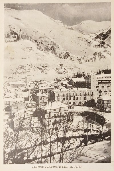 Cartolina - Limone Piemonte ( Cuneo ) - 1940 ca.