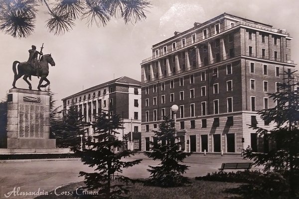 Cartolina - Alessandria - Corso Crimea - 1955