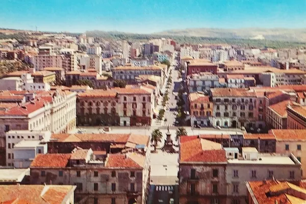 Cartolina - Sassari - Panorama parziale - 1980 ca.
