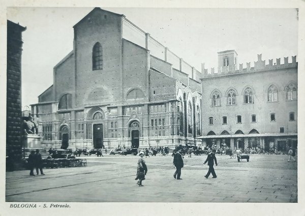 Cartolina - Bologna - S. Petronio - 1933