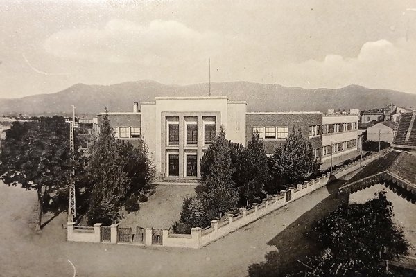Cartolina - Albenga - Scuole Paccini Tomaso - 1935 ca.