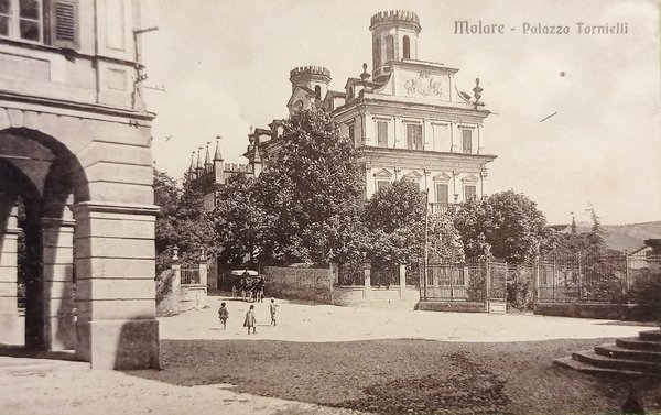 Cartolina - Molare ( Alessandria ) - Palazzo Tornielli - …
