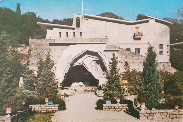 Cartolina - Santuario di N. S. di Lourdes - Forno …