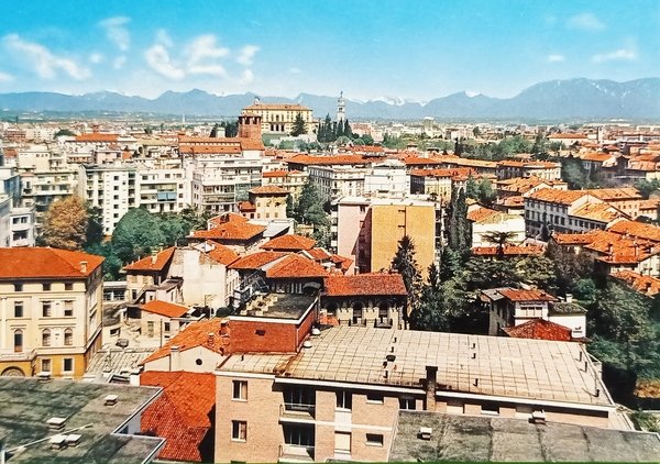 Cartolina - Udine - Panorama - 1960 ca.