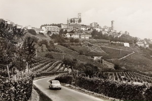 Cartolina - Cisterna d'Asti - Panorama da Levante - 1960 …