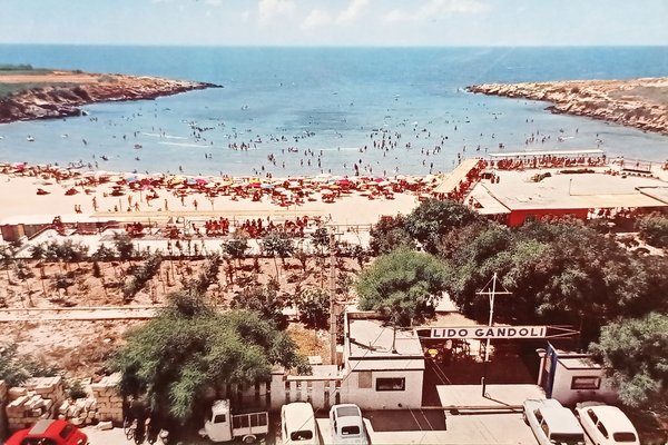 Cartolina - Taranto - Lido Gandoli - 1969