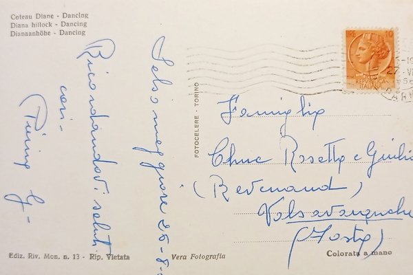 Cartolina - Salsomaggiore ( Parma ) - Poggio Diana Dancing …