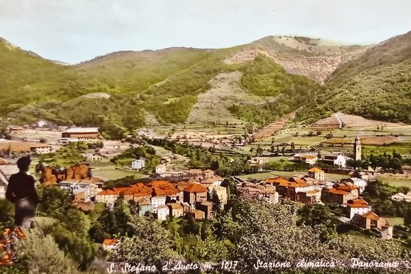 Cartolina - S. Stefano d'Aveto - Stazione Climatica - Panorama …