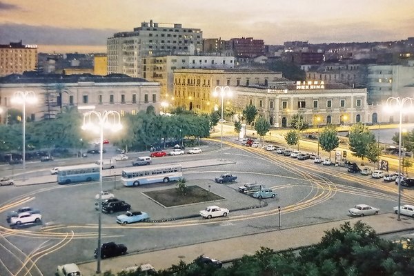 Cartolina - Catania - Piazza G. Verga - 1965 ca.