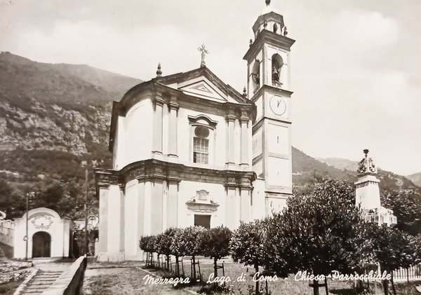 Cartolina - Mezzegra - Lago di Como - Chiesa Parrocchiale …
