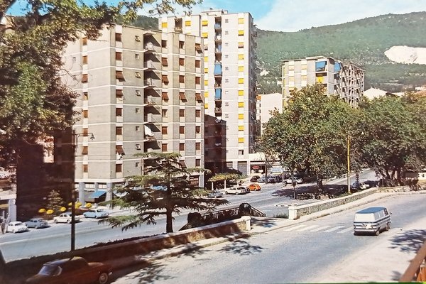 Cartolina - Trieste - Via Raffaello Sanzio - 1970 ca.