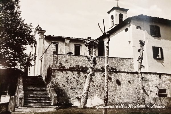 Cartolina - Santuario della Rocchetta - Airuno ( Lecco ) …