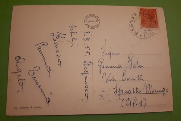 Cartolina - Bagnasco - Panorama -1955