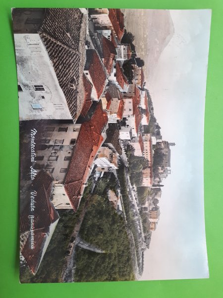 Cartolina - Montecatini Alto - Veduta panoramica - 1950 ca.