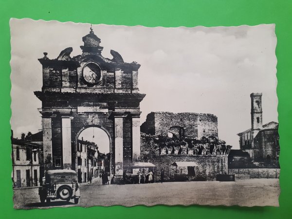 Cartolina - Forlì - Barriera Garibaldi e Chiesa Schiavonia - …
