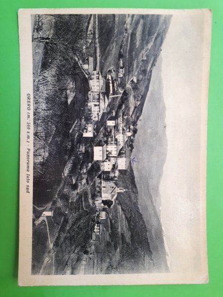 Cartolina - Orero - Panorama - 1935