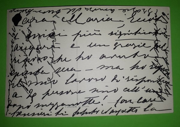 Cartolina - Savoia S.A.R. La Principessa Giovanna - 1930 ca.