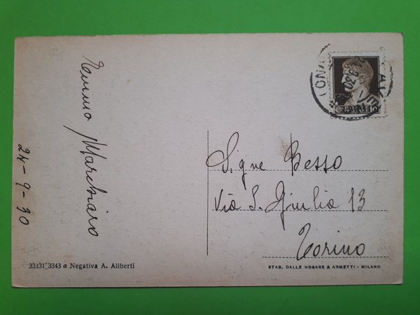 Cartolina - Giaveno - Nuovo Santuario di N.S. di Lourdes …