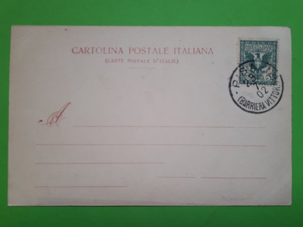 Cartolina - Pisa - Piazza de' Cavalieri - 1902