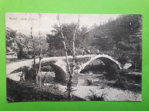 Cartolina - Assisi - Ponte S. Croce - 1951
