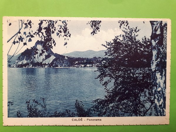 Cartolina - Caldè - Panorama - 1940 ca.
