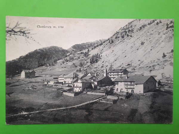 Cartolina - Clavieres m. 1790 - 1928