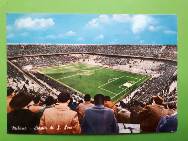 Cartolina - Milano - Stadio di S. Siro - 1966