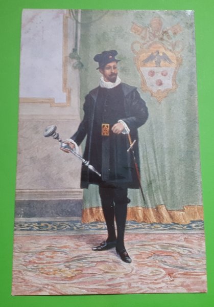 Cartolina - Militaria - Uniforme Vaticano - Mazziere - 1920 …