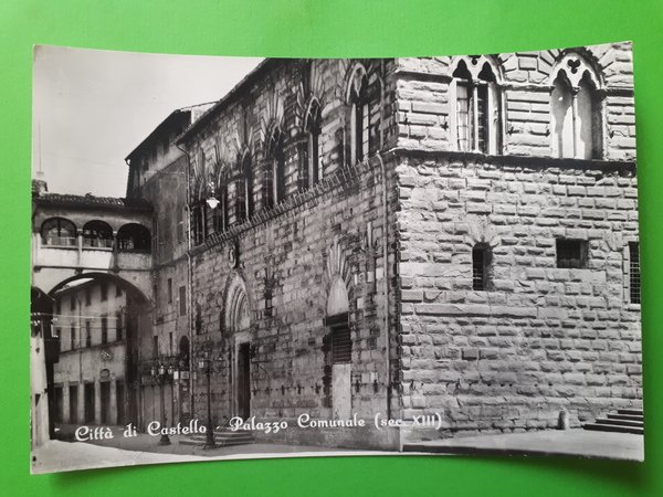Cartolina - Città di Castello - Palazzo Comunale - 1950 …