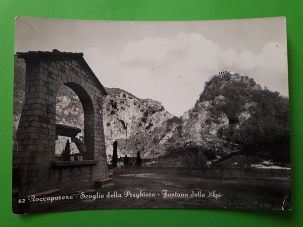 Cartolina - Roccaporena - Scoglio della Preghiera - Fontana delle …