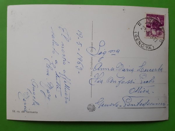 Cartolina - Velva - Panorama - 1963